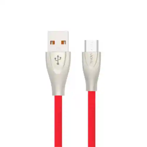 Cable Micro Usb Ebs Data Cable V8 1,20m Rojo Vidvie Cb435