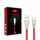 Cable Micro Usb Ebs Data Cable V8 1,20m Rojo Vidvie Cb435