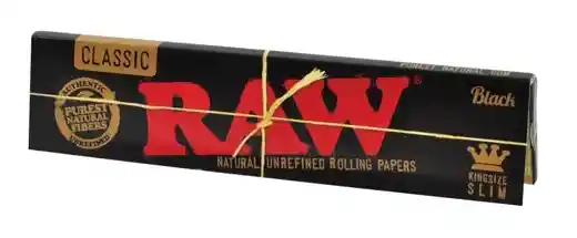 Raw Classic Black King Size