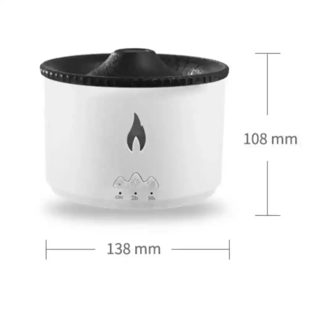 Humidificador Difusor De Aromas Volcan Ambientador