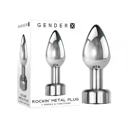 Plug Anal Vibrador Rokin Gender X