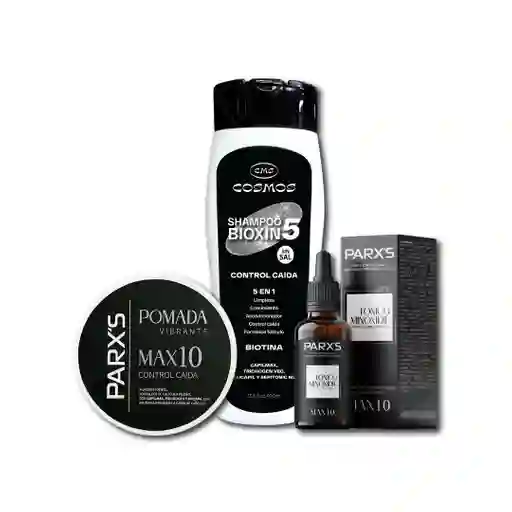 Combo Super Max 10 Masculino Cms Cosmos Y Parx´s