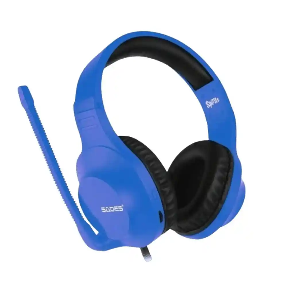 Diadema Gamer Sades Spirits Sa-721 Azul