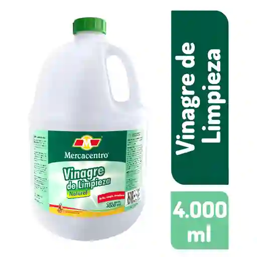 Vinagre De Limpieza Mercacentro Natural X 4000 Ml