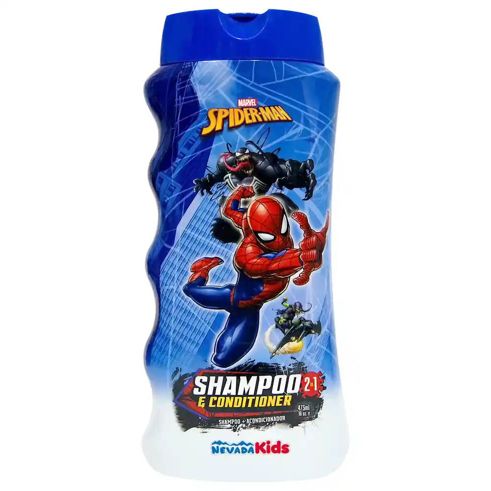 Shampoo + Acondicionador 2 En 1 Nevada Spiderman X 473 Ml