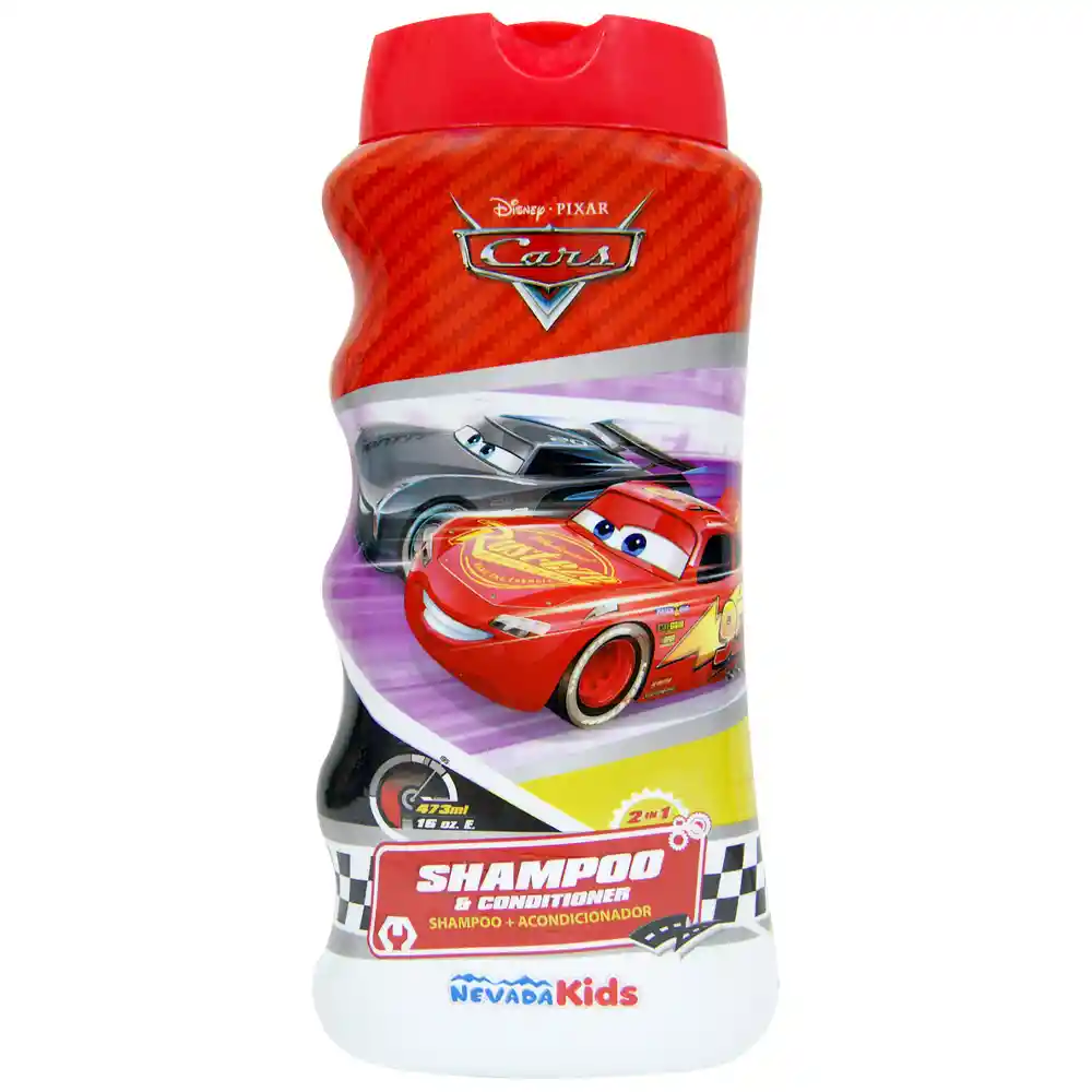 Shampoo + Acondicionador 2 En 1 Nevada Cars X 473 Ml