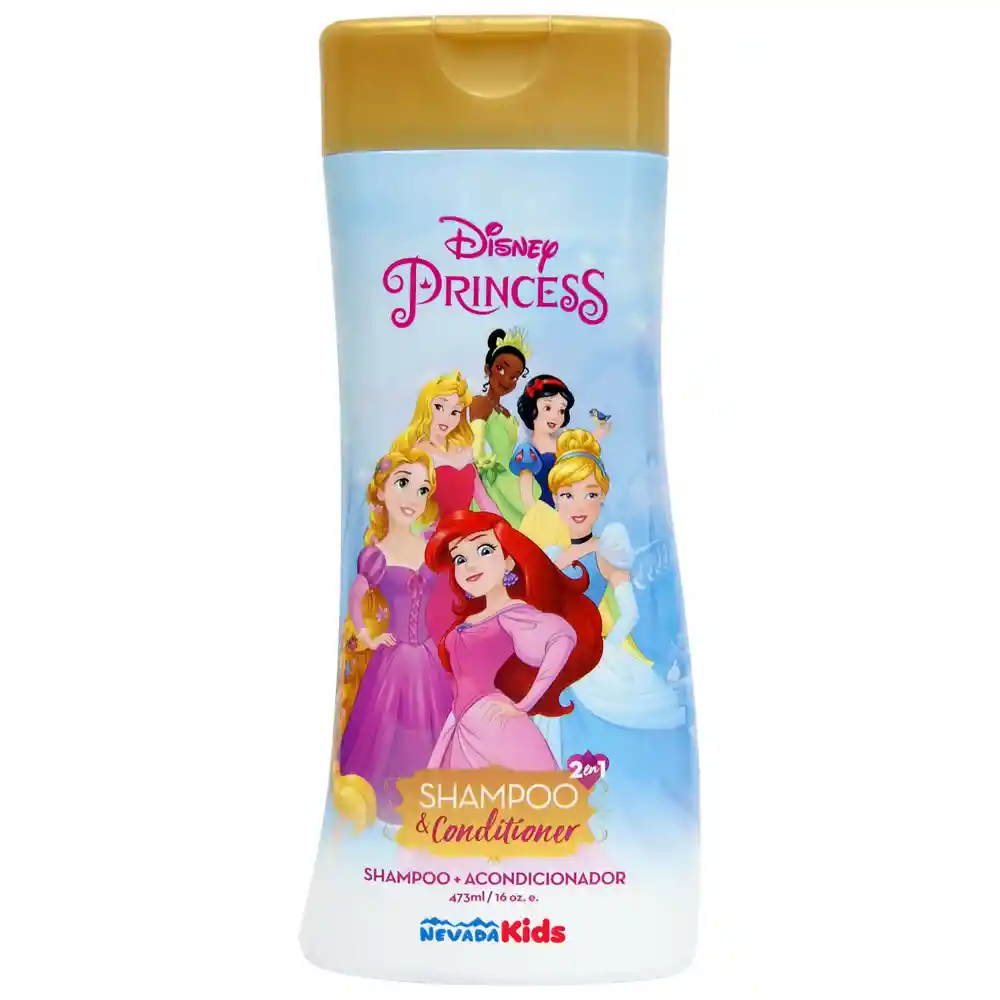 Shampoo + Acondicionador 2 En 1 Nevada Princesas X 473 Ml