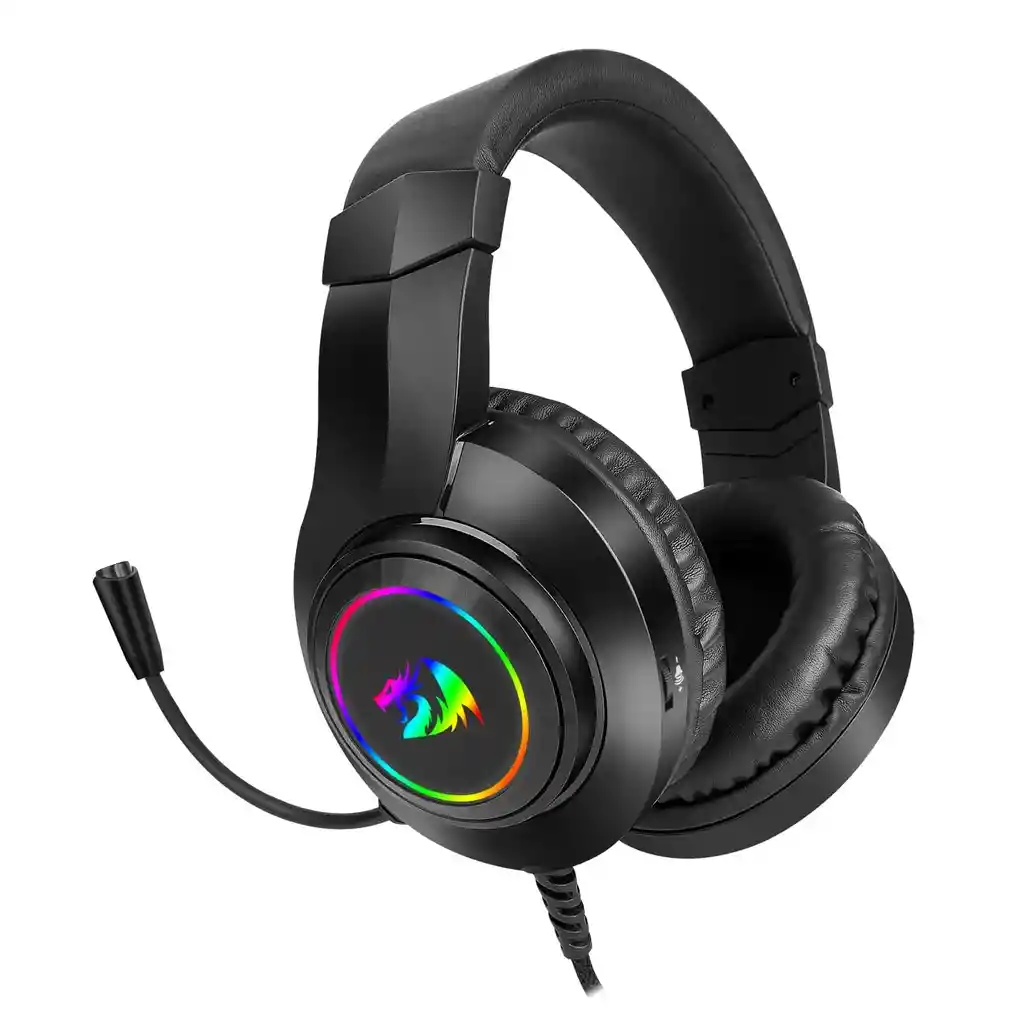 Diadema Gamer Redragon H260-rgb Hylas Negro