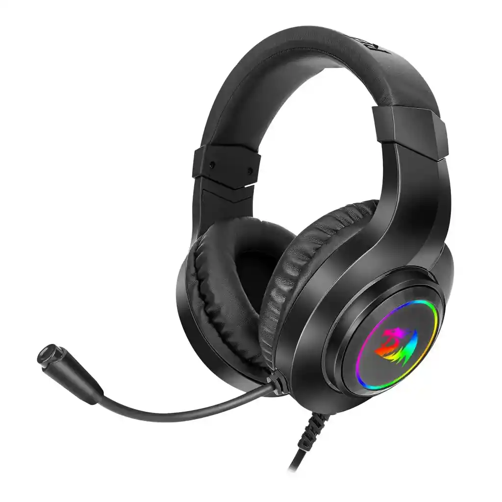 Diadema Gamer Redragon H260-rgb Hylas Negro