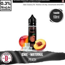 Peach By Maternal - 0.3%-3mg/60ml - Idmx