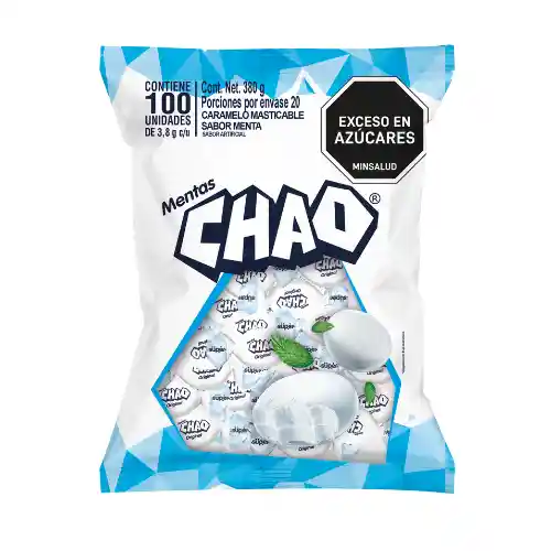 Mentas Chao Original 100unid