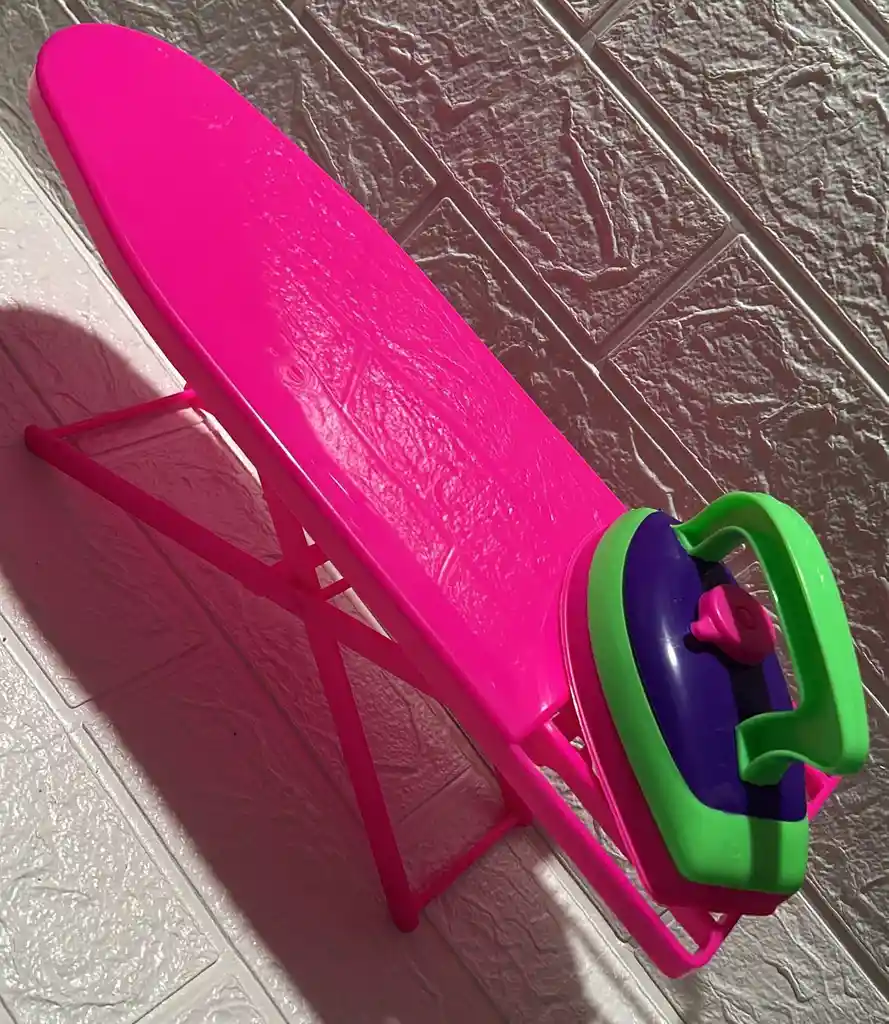 Mesa Para Planchar + Plancha Juguetes Para Niña