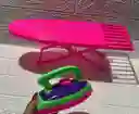 Mesa Para Planchar + Plancha Juguetes Para Niña