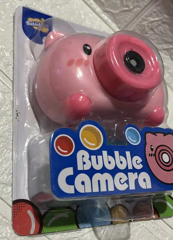 Burbujero En Forma De Camara Juguetes Para Niñas