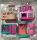 Set Cocina Licuadora + Horno + Cafetera + Cocina Juguetes Para Niña