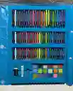 Set De Arte 208 Piezas Niño Marcadores + Crayolas + Colores + Plumones Etc