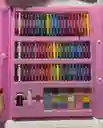 Set De Arte 208 Piezas Niña Marcadores + Crayolas + Colores + Plumones Etc