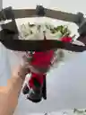 Ramo Paris Rosas Y Astromelias