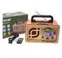 Radio Ns-8099bt Naranja: Conectividad Bluetooth Y Sonido Superior