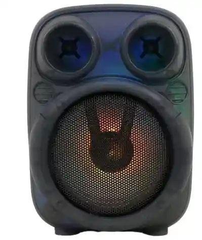 Mini Bocina Portátil Bluetooth 3″ Luz Led