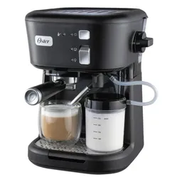 Cafetera Oster Para Espresso Bvstem5501b Semi-automatica Negra