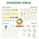 4 Libro Mágico Español Cuaderno Caligrafía Reutilizable Niño