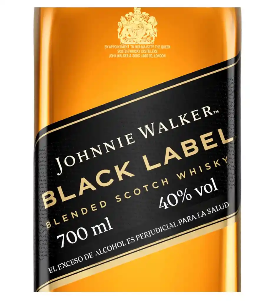 Whisky Johnnie Walker Black Label X 700 Ml