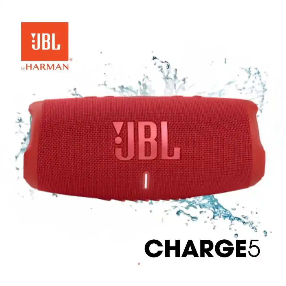 Parlante Jbl Charge 5 Bluetooth Original - Rojo