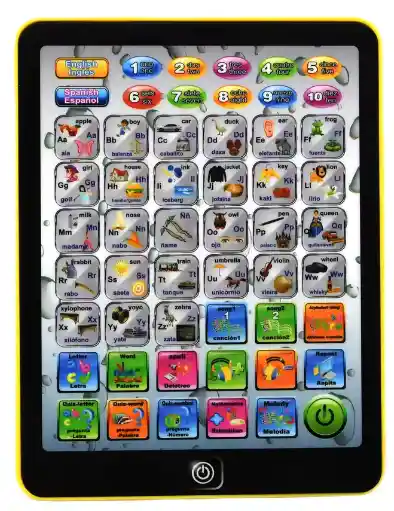 Tablet Didáctica De Pilas Niños Ingles/español
