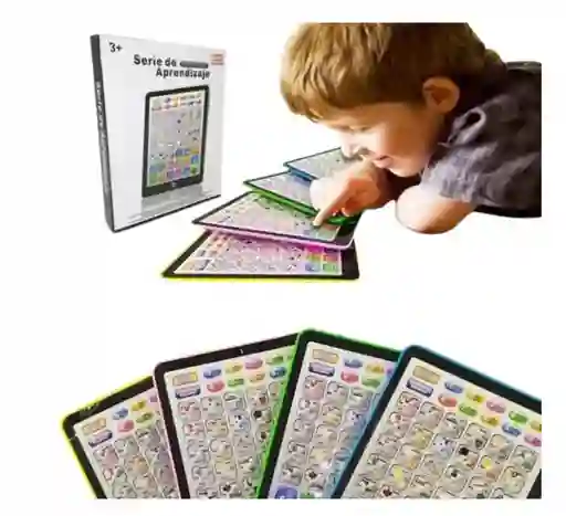 Tablet Didáctica De Pilas Niños Ingles/español