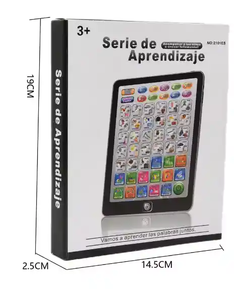 Tablet Didáctica De Pilas Niños Ingles/español