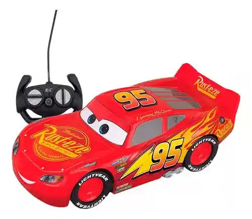 Carro Rayo Mcqueen A Control Remoto Con Batería Recargable: Diversión Sin Límites