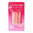 Set De Navidad L.a. Colors Lip Oils Sweet Scent 2024