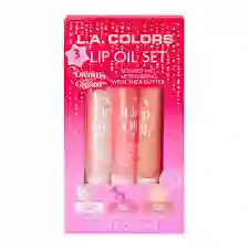 Set De Navidad L.a. Colors Lip Oils Sweet Scent 2024