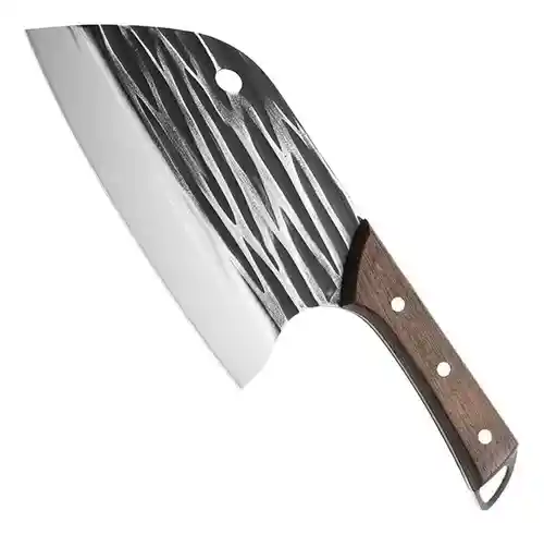 Cuchillo Hacha Profesional Corte Fino Acero Cocina