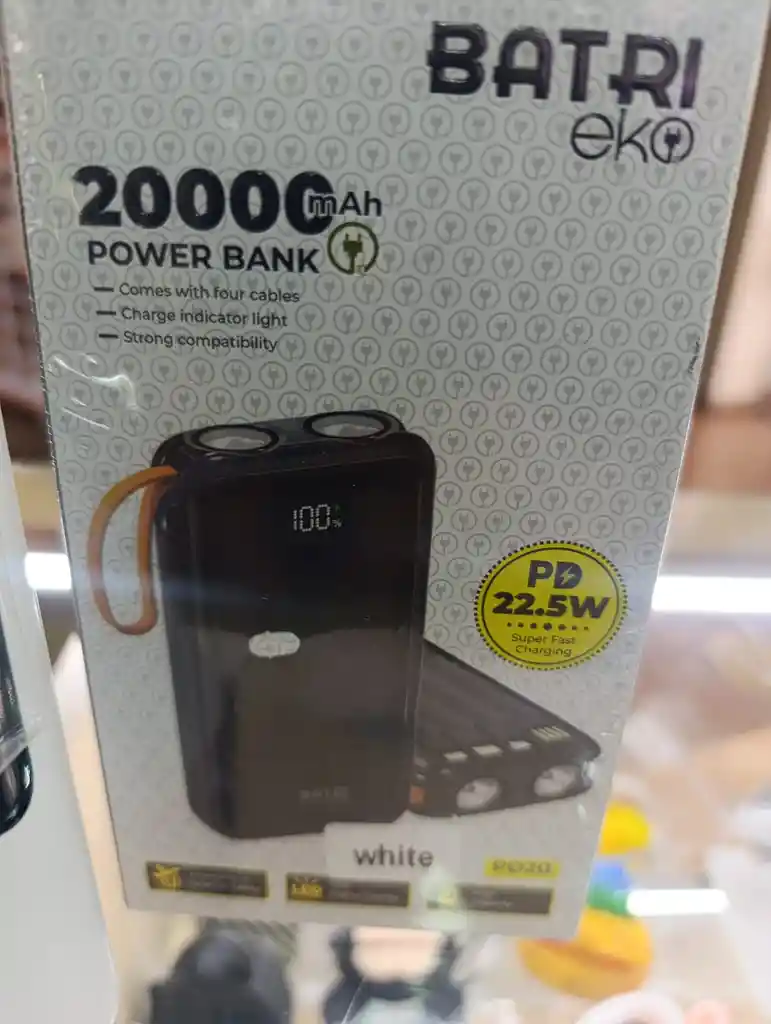 Power Bank Batri Eko 20.000mha