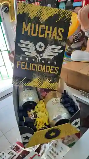 Detalle Regalo Ancheta Para Cumpleaños Graduación Grado Caballero