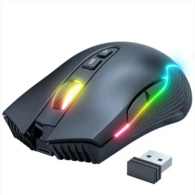 Mouse Onikuma Inalámbrico Rgb Cw905 Wireless Negro