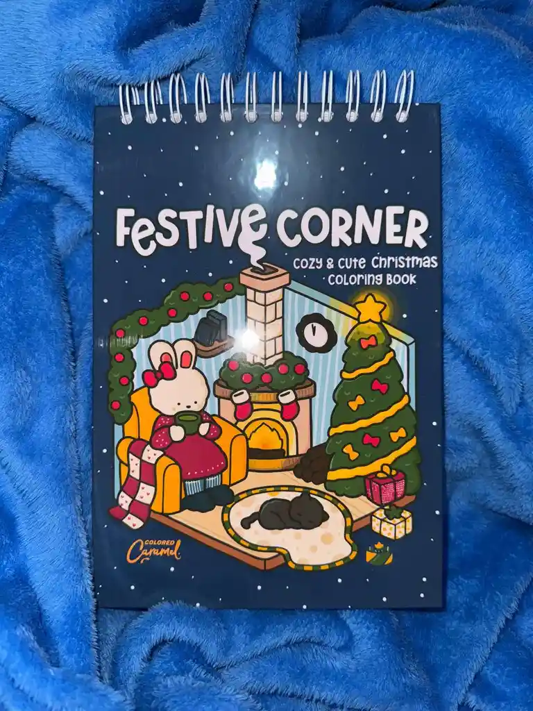 Libro Para Colorear Festive Corner