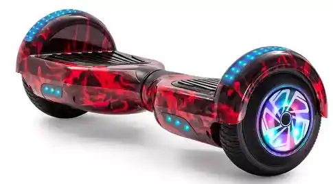 Malumeta Scooter Electrica De 6.5 Pulgadas Bluetooth, Luces