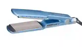 Plancha De Cabello Nano Titanium Azul