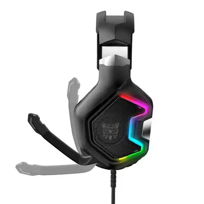 Diadema Audífonos Gamer Onikuma K10 Pro Negro Rgb