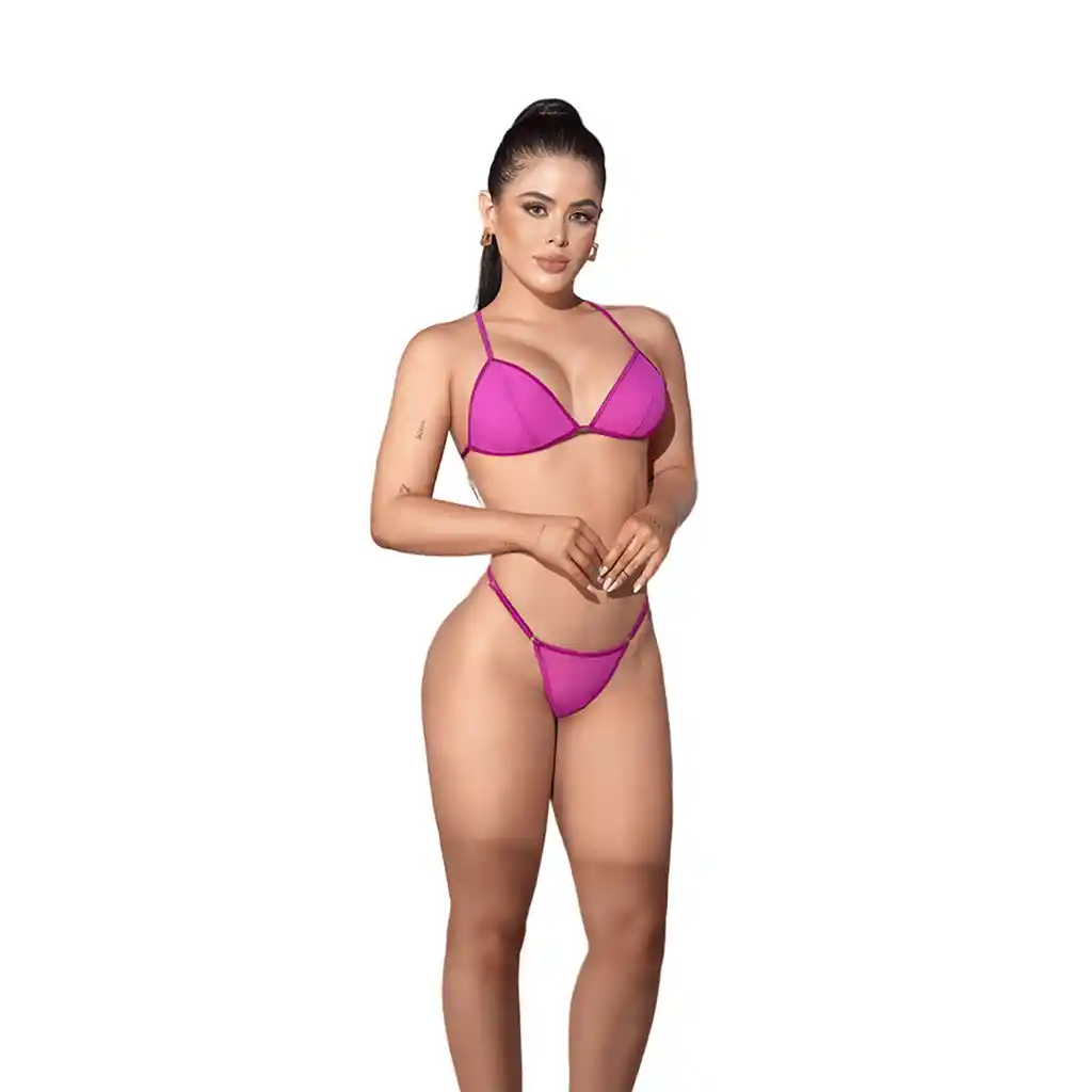 Conjunto Selena Magenta Hentai