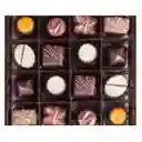 Gudrún Selección Premium De Chocolates Belgas - Deliciosos, Caja Blanca, 16 Porciones (2 Por Sabor) 454 G / 16 Oz