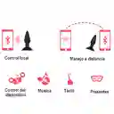 Plug Anal Vibrador Magic Equinox Controlado Por App Global