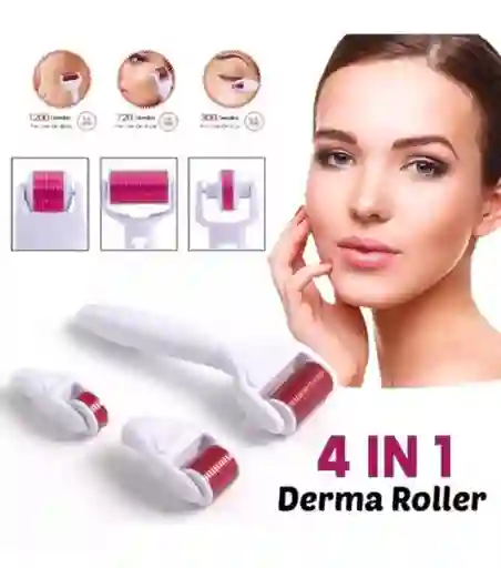 Kit Dermaroller 4 In 1