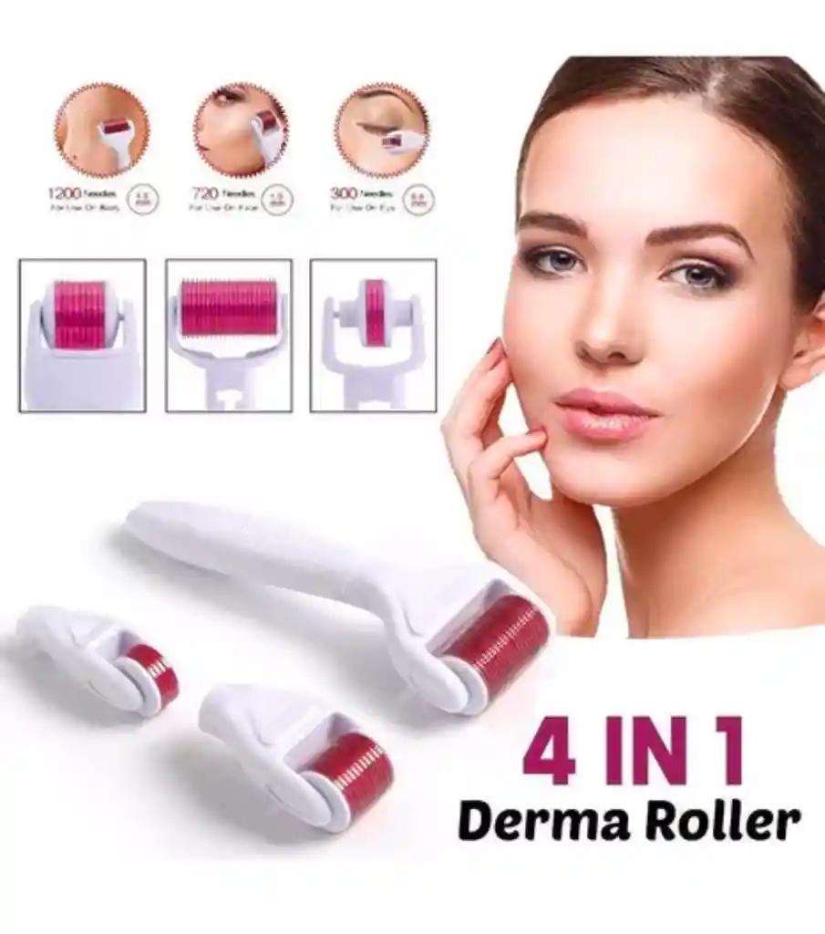 Kit Dermaroller 4 In 1