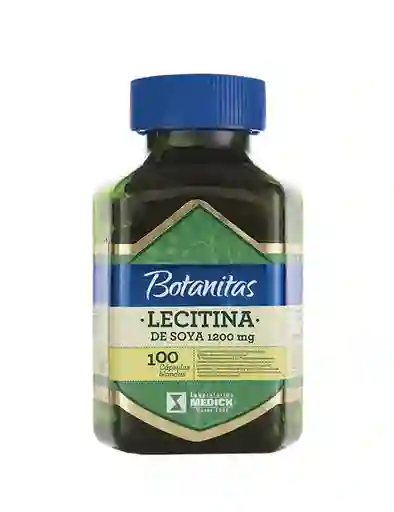 1 Lecitina De Soya 1200mg Botanitas X 100 Capsulas