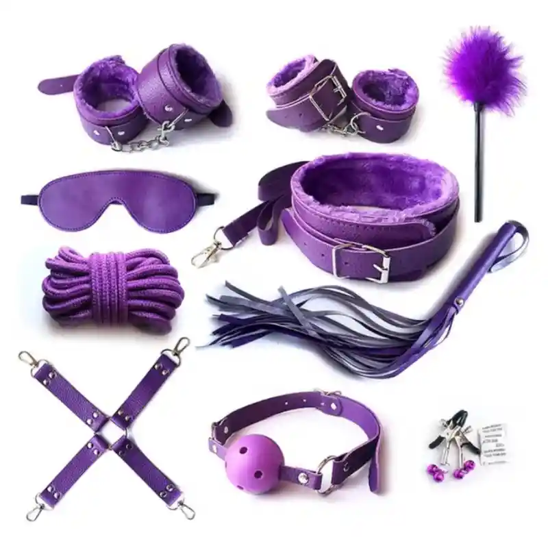 Kit Sado 10 Piezas Morado