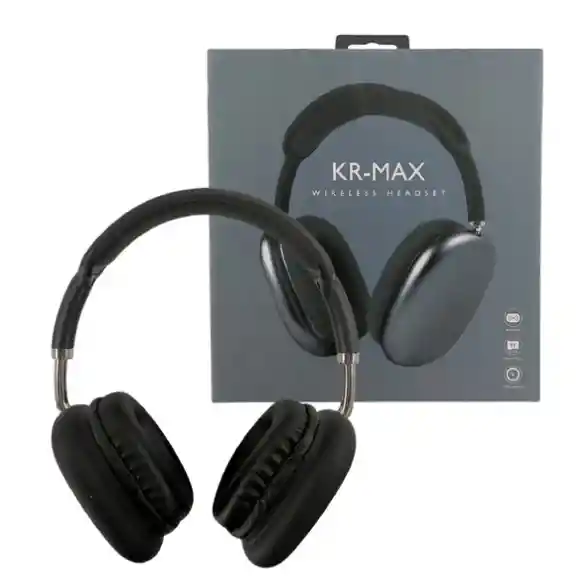 Diadema Inpods Kr Max Negro: Auriculares Inalámbricos Con Estilo Y Comodidad